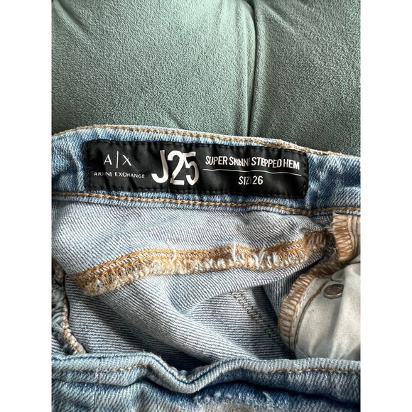 Armani Exchange Women's, J25 Super Skinny Stepped Hem size 26 A | X - Picture 5 of 11